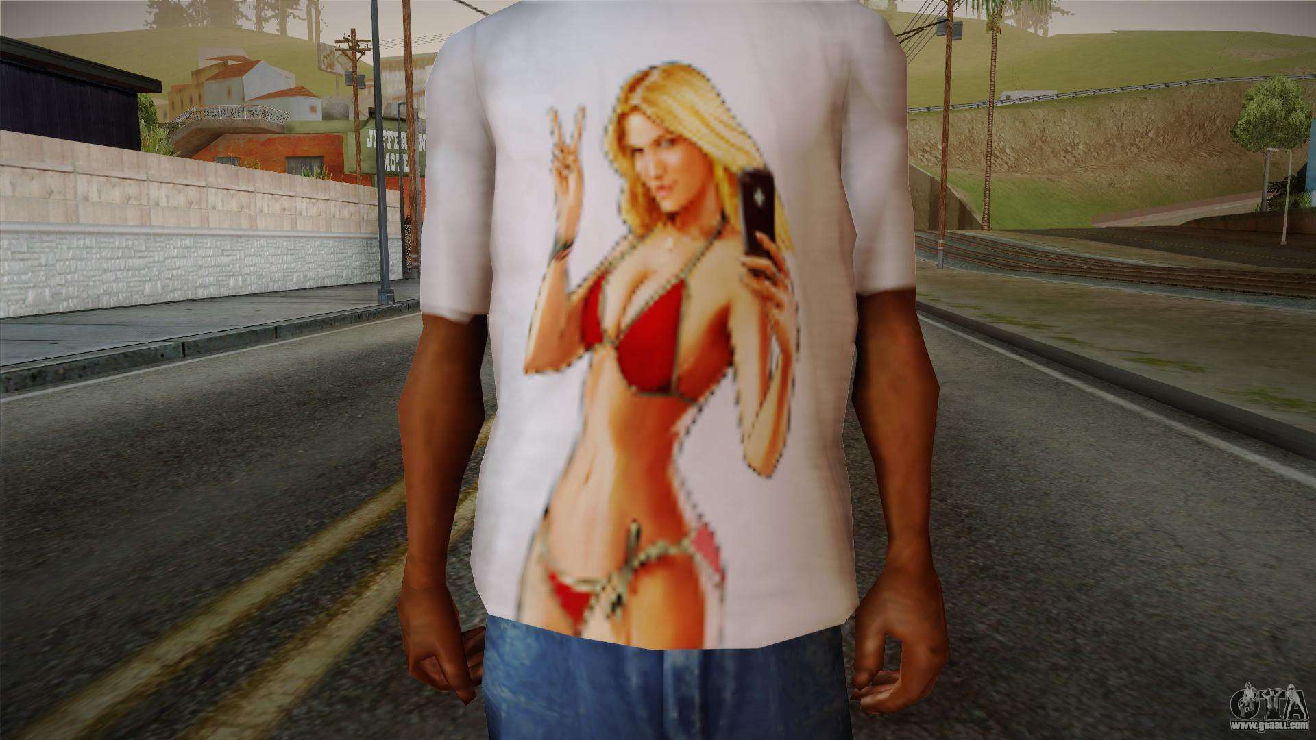 GTA Hot Girl T Shirt For GTA San Andreas 17920 Hot Sex Picture image picture