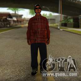 Eazy-E Red Skin v2 for GTA San Andreas