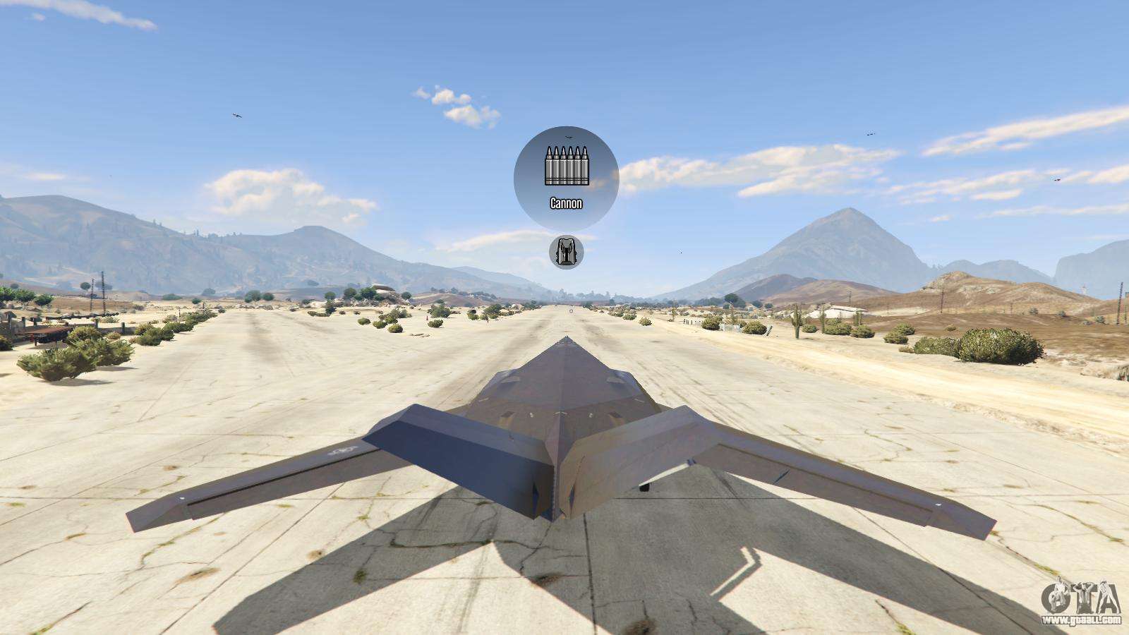 Lockheed F-117 Nighthawk Black 2.0 for GTA 5