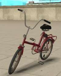 GTA San Andreas bicycles with automatic installation