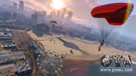 GTA Online parachute jumps