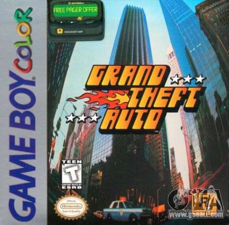 GTA 1 GBC in North America: features of release