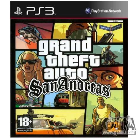 European releases: GTA SA for PS3 (PSN)