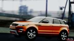 the Range Rover Evoque 2014 for GTA San Andreas