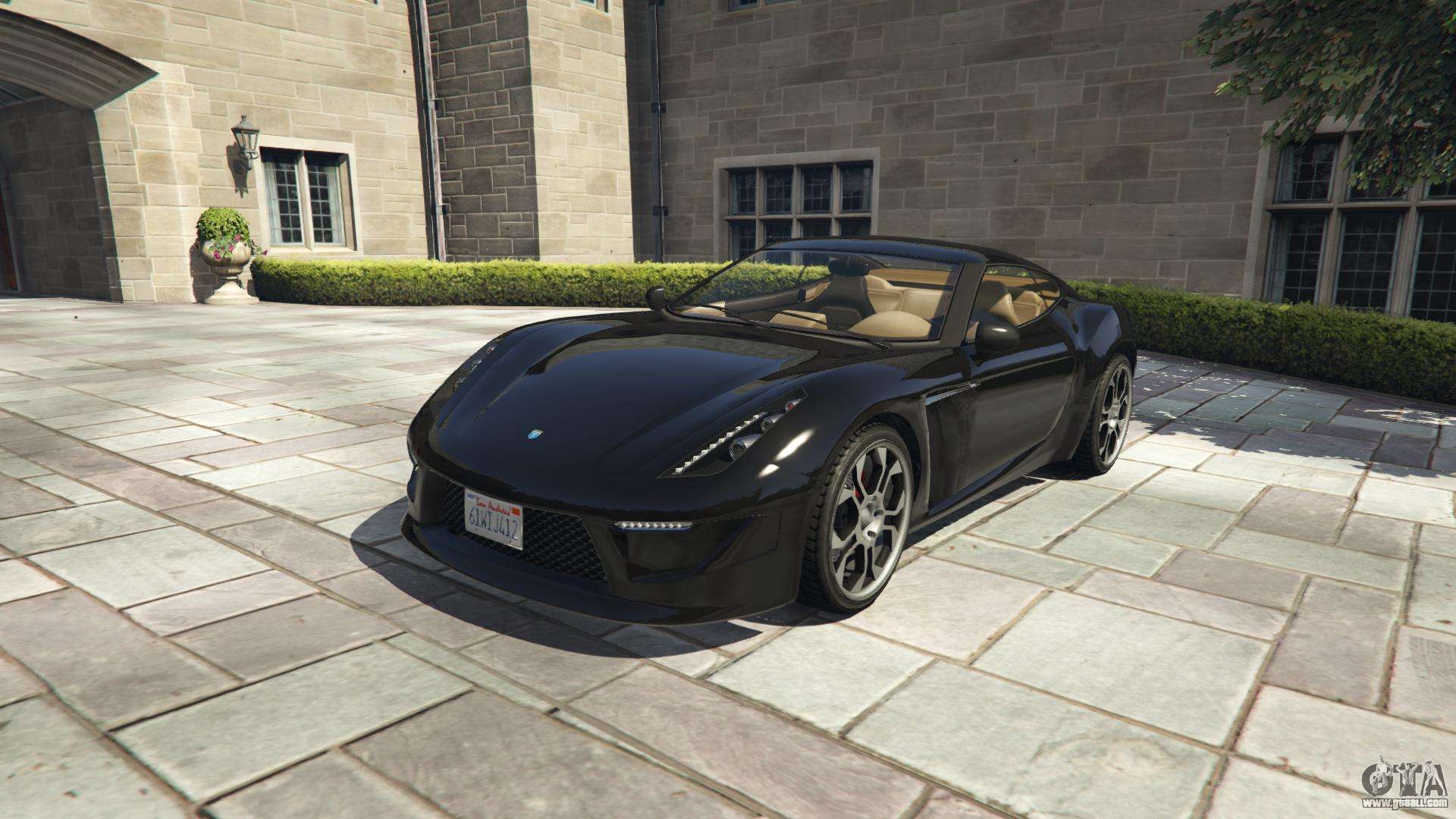Grotti Carbonizzare from GTA 5 - front view