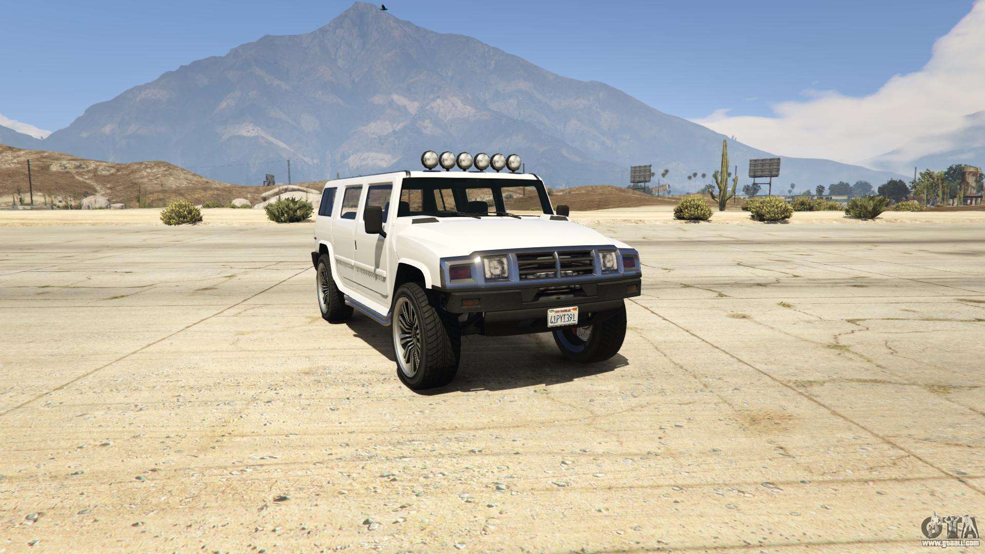 GTA 5 Mammoth Patriot - front view