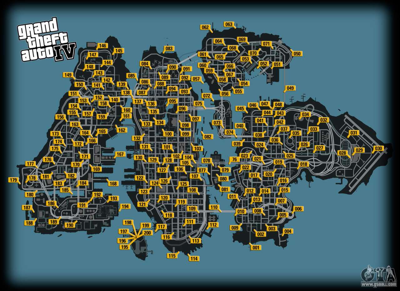 Gta 3 Hidden Packages Map Maping Resources