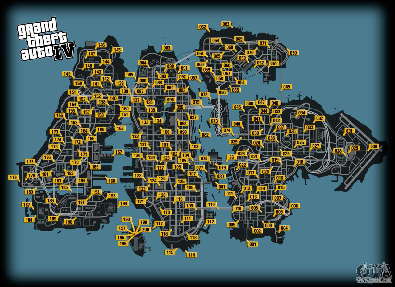 Gta 3 Hidden Packages Map  Maping Resources