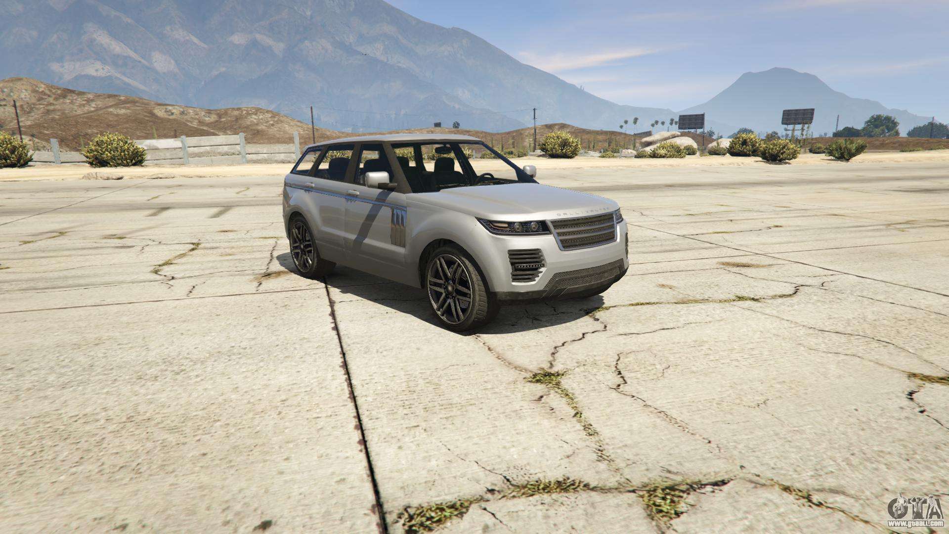 2nd generation Gallivanter Baller GTA 5 - front view