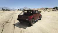 Canis Mesa Topless from GTA 5 - rear view
