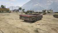 Declasse Tornado Topless from GTA 5 - rear view