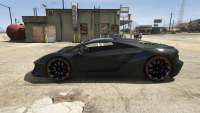 Pegassi Zentorno of GTA 5 - side view