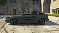 Dinka Blista Compact from GTA 5 - side view