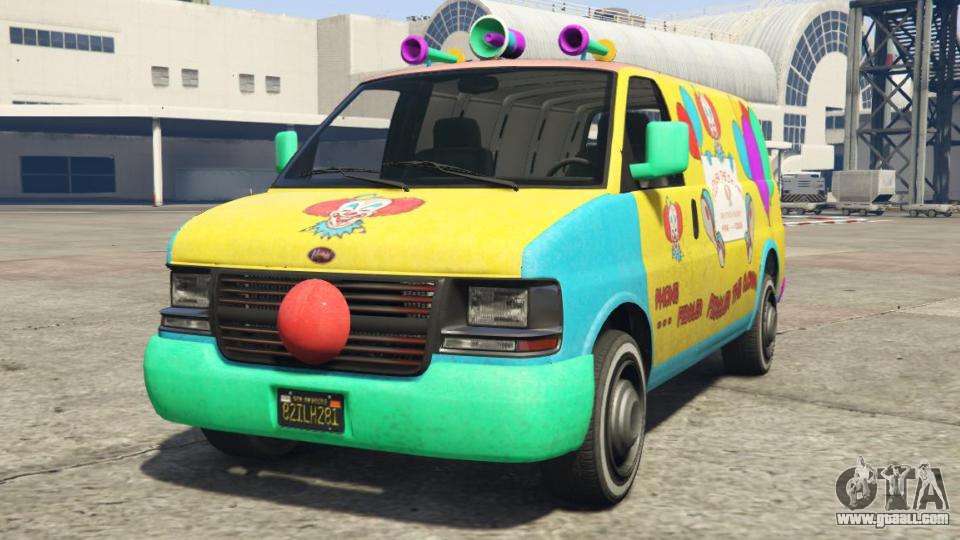 GTA 5 vans - a list of all vans in GTA 5