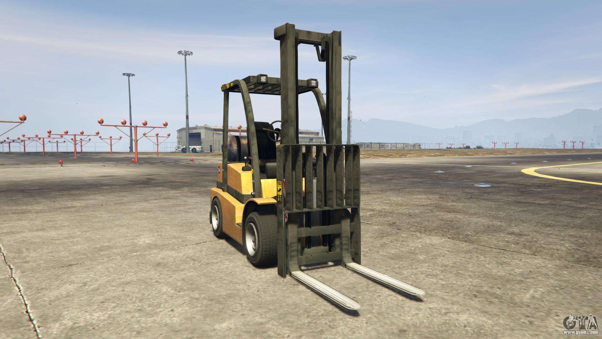 Gta 5 Hvy Forklift Screenshots Description And Specifications Of The Forklift