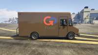 GTA 5 Brute Boxville Go Postal - side view