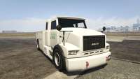 GTA 5 Brute Utility Truck Short Containers - front view