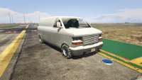 GTA 5 Declasse Burrito Snowy - front view