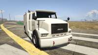 GTA 5 Brute Utility Truck Big Container - front view