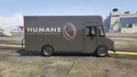 GTA 5 Brute Boxville Humane Labs - side view