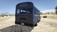 GTA 5 Vapid Prison Bus - rear view