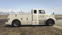 GTA 5 Brute Utility Truck Short Containers - side view