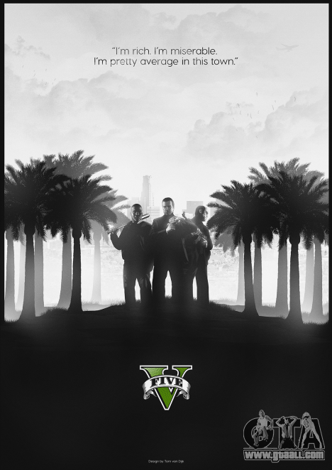 GTA 5 fan poster