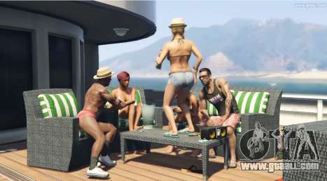 Dancing on the table in GTA 5!