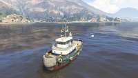 Tug from GTA 5 - front view