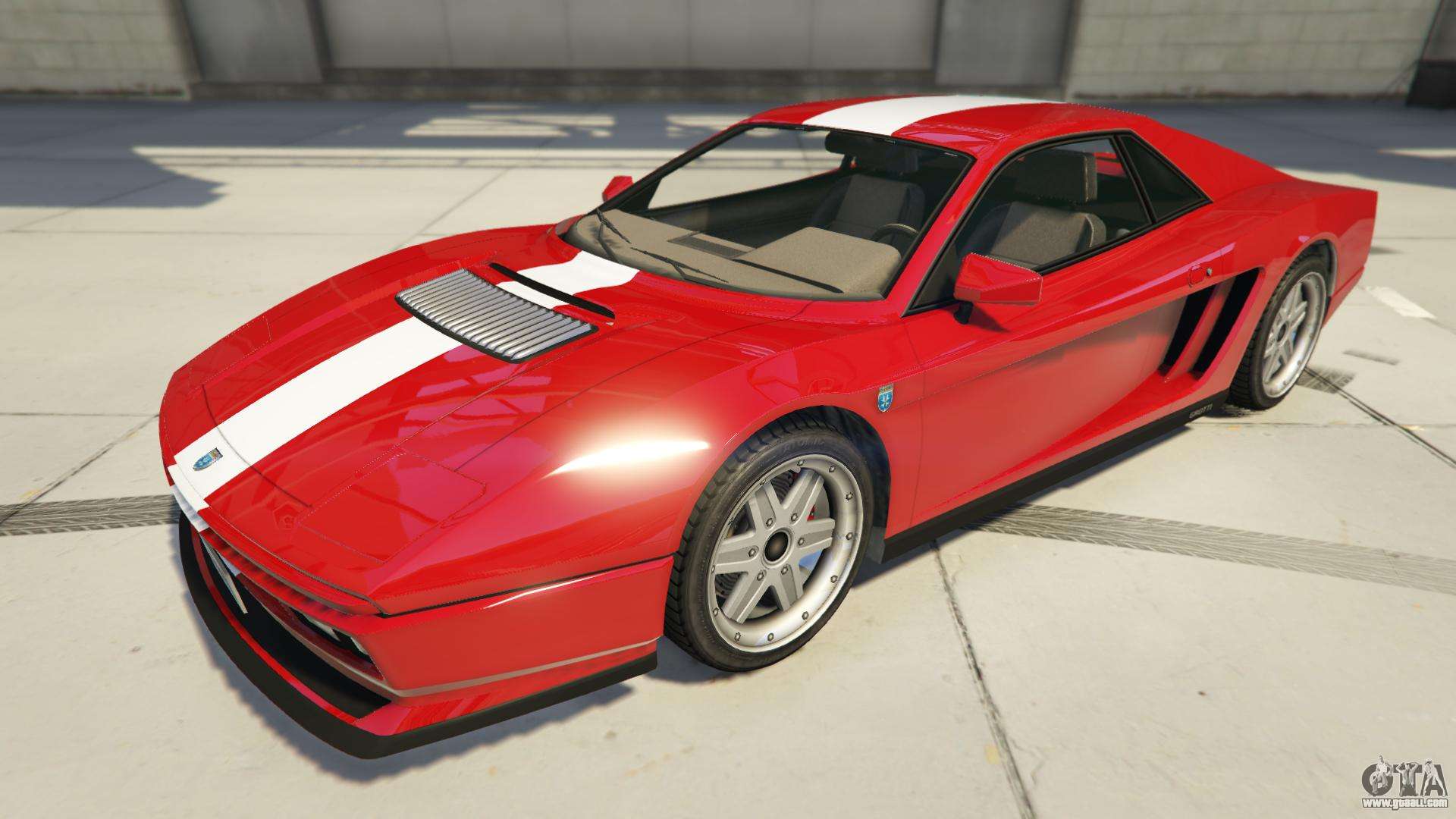 Grotti Cheetah Classic from GTA 5 front view
