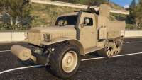 Half-track from the GTA 5 front view