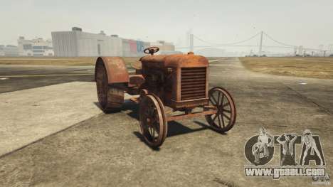 Rusty tractor in GTA 5