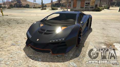 Supercar Pegassi Zentorno in GTA 5