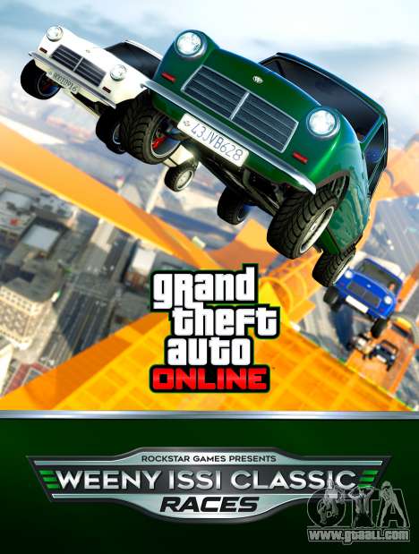 Racing for Issi Classic in GTA Online