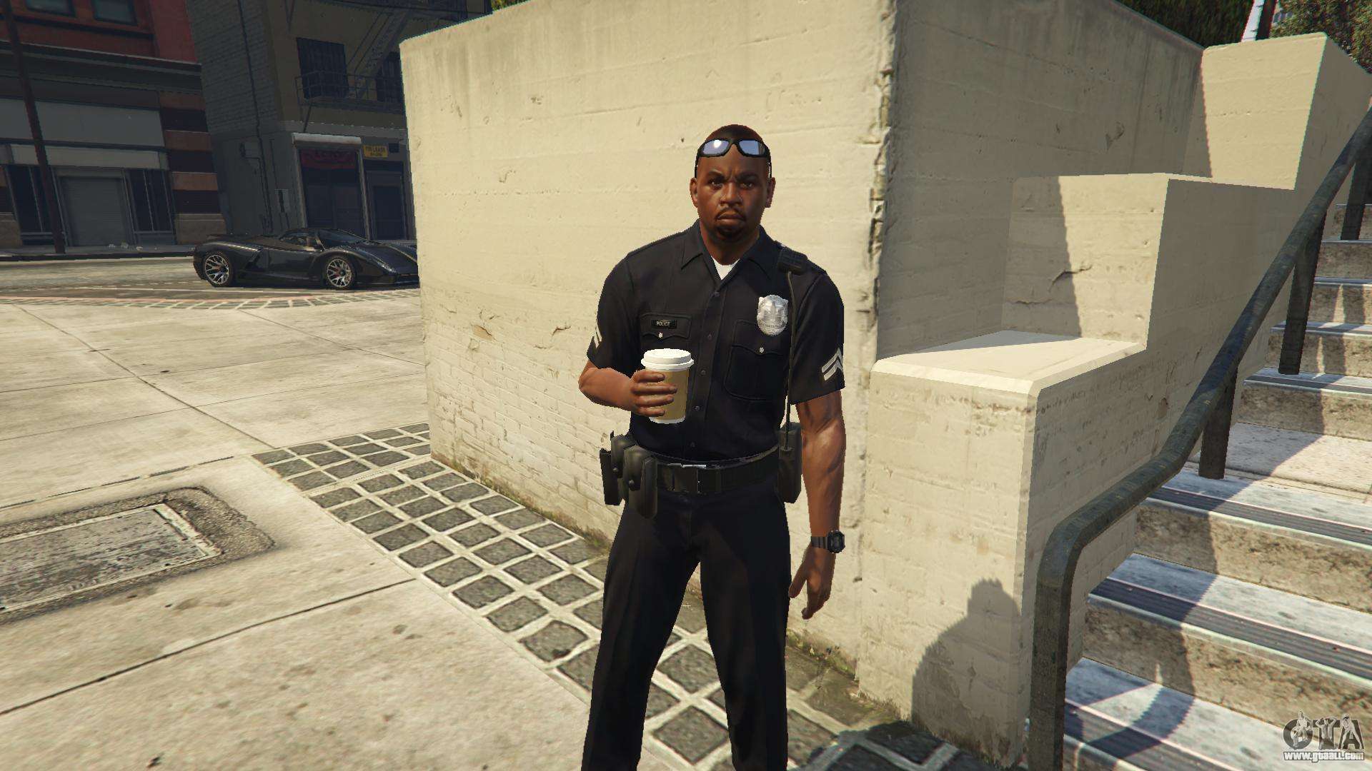 HOW TO BECOME A COP IN GTA 5 (PS4) 