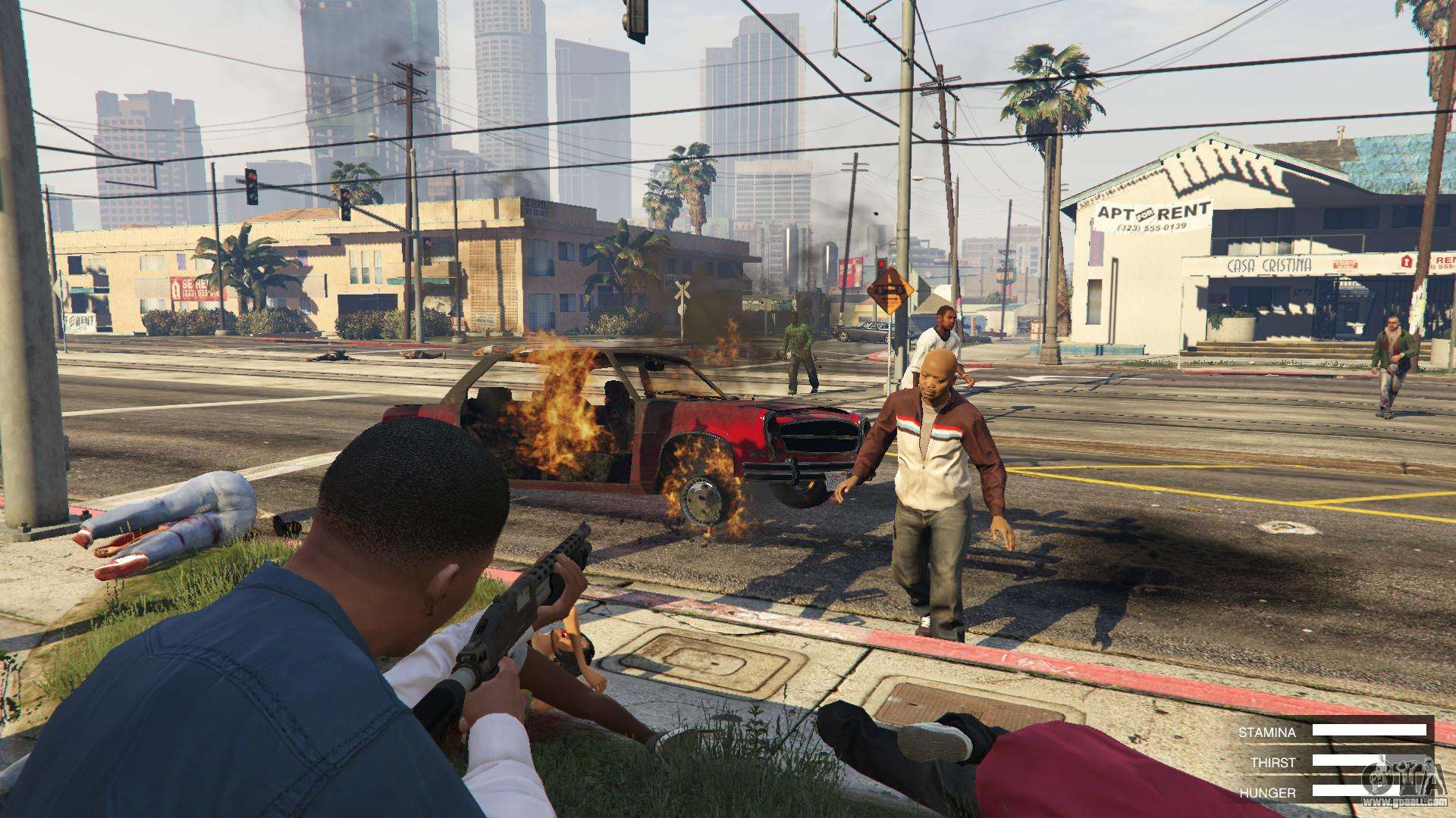 Is there a zombie in gta 5 фото 36