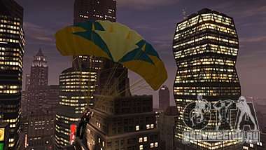 Прыжки с парашютом в GTA 4 The Ballad Of Gay Tony Прыжки с парашютом в GTA 4 The Ballad Of Gay Tony