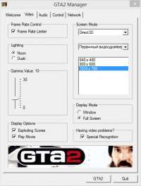 GTA2 Manager GTA2 Manager