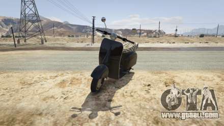 Principe Faggio GTA 5 - screenshots, characteristics and description motorcycle