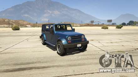 GTA 5 Canis Mesa  - screenshots, features and description city jeep.