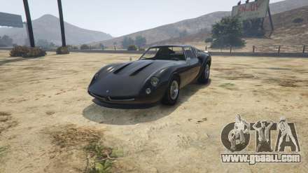 GTA 5 Grotti Stinger GT - screenshots, features and description classic sports car.