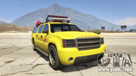 GTA 5 Declasse Lifeguard - screenshots, description and specifications of the SUV.