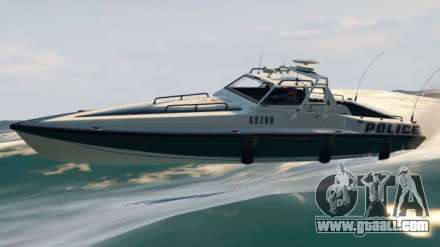 Police Predator of GTA 5 - screenshots, description and characteristics of the boat