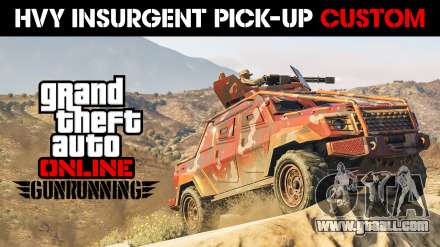 Custom HVY Insurgent Pick-Up and discounts in GTA Online