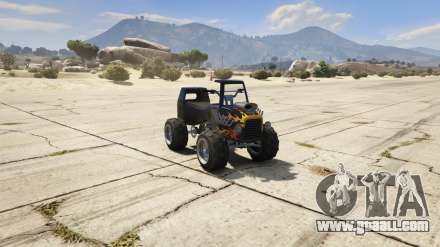 Nagasaki Hot Rod Blazer from GTA 5 - screenshots, features and description of this ATV.