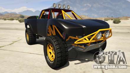 Vapid Trophy Truck from GTA 5 - screenshots, features and a description of the off-road vehicle