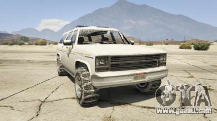 GTA 5 Declasse Police Rancher - screenshots, description and specifications of the jeep.