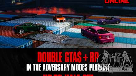 A new event week in GTA Online - discounts and double reward in the Adversary Modes