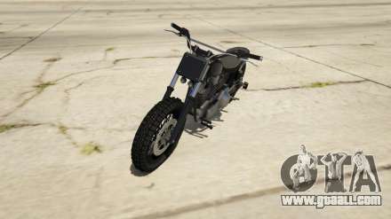 WMC Cliffhanger from GTA 5 - screenshots, features and a description of the motorcycle