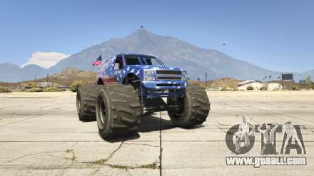 GTA 5 Vapid Liberator - screenshots, features and description of monstertruck.